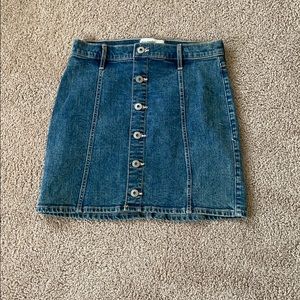 Abercrombie jean skirt